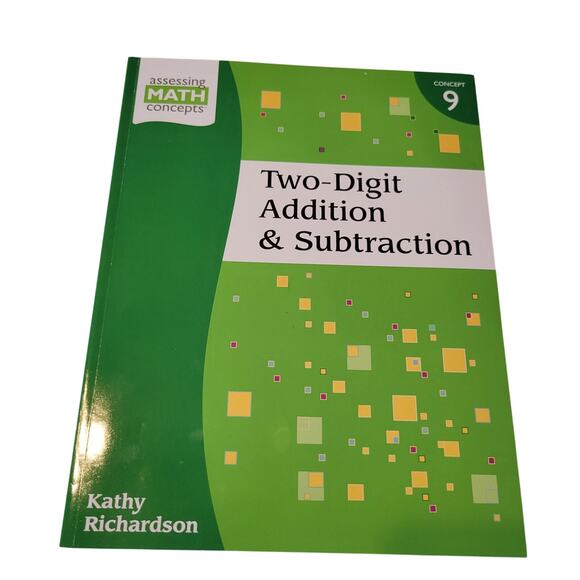 Two Digit Addition, Subtraction Book 9  Assessing Math Concepts 45 Student Forms - Picture 2 of 11